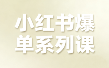 尼采老师·小红书爆单系列课-梦清研习社