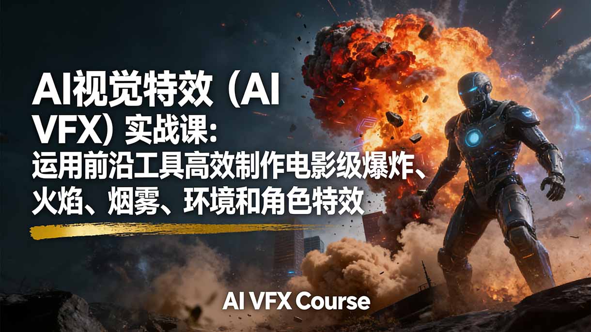 AI视觉特效(AI VFX-梦清研习社
