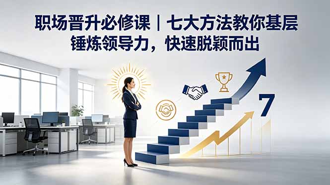 付费文章：职场晋升必修课｜七大方法教你基层锤炼领导力，快速脱颖而出-梦清研习社