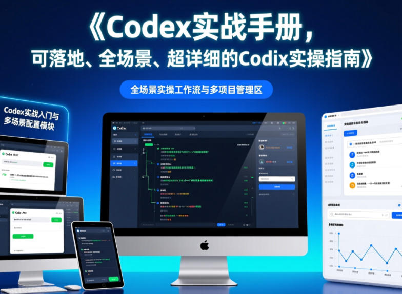 Codex实战手册，可落地、全场景、超详细的Codex实操指南-梦清研习社