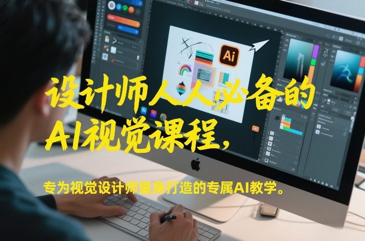 设计师人人必备的AI视觉课程，专为视觉设计师量身打造的专属AI教学-梦清研习社