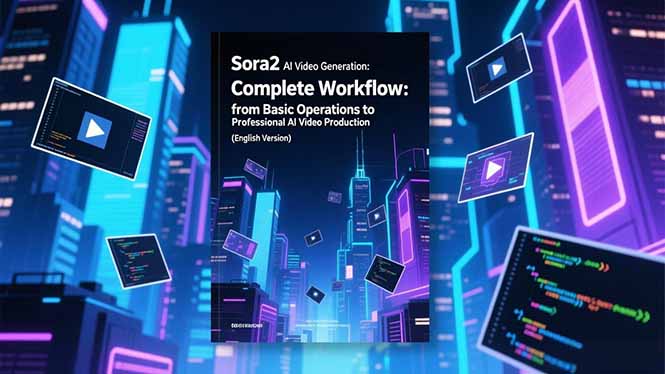 Sora2 AI视频生成的系统教程(英文版-梦清研习社