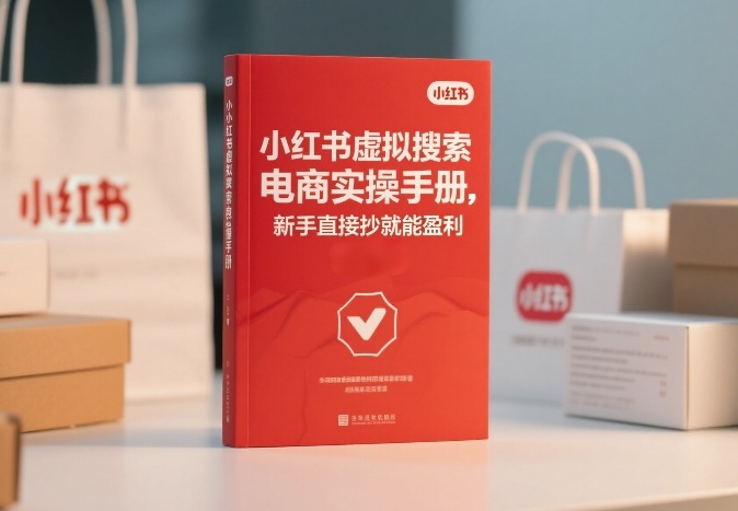 小红书虚拟搜索电商实操手册,新手直接抄就能盈利-梦清研习社