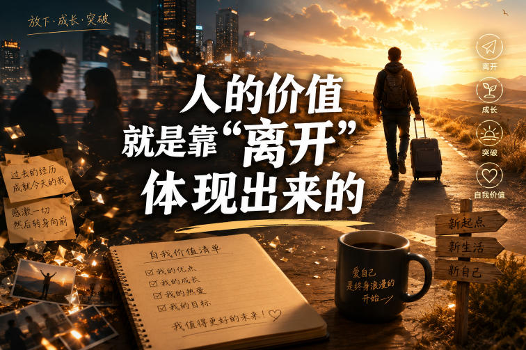 付费文章：人的价值就是靠“离开”体现出来的-梦清研习社