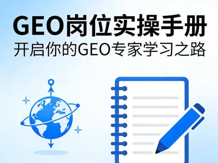 GEO岗位实操手册,开启你的GE0专家学习之路-梦清研习社