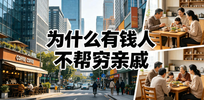 付费文章：为什么有钱人不帮穷亲戚？-梦清研习社