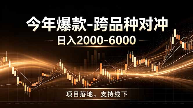 全新跨品种对冲模式上线！日稳定盈利 2000-6000，合规长久可批量放大-梦清研习社