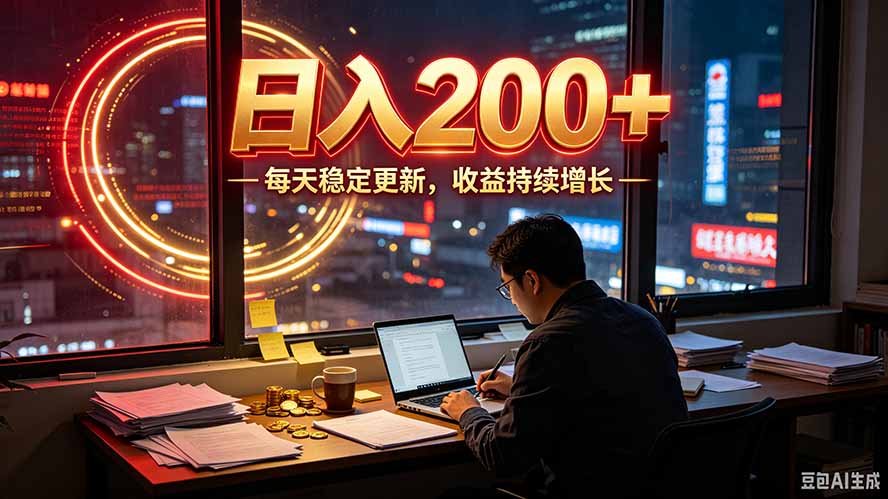 番茄达人变现新玩法，全自动运行 每日300+-梦清研习社
