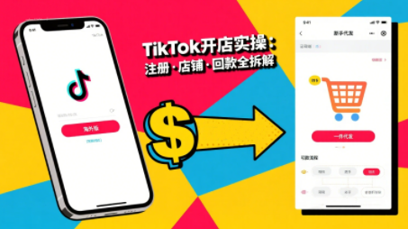大熊跨境·TikTok从开店到投流的进阶课-梦清研习社