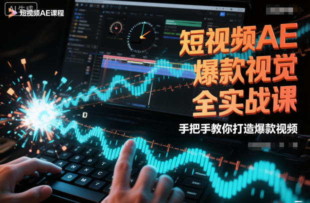 短视频AE爆款视觉全实战课，手把手教你打造爆款视频-梦清研习社