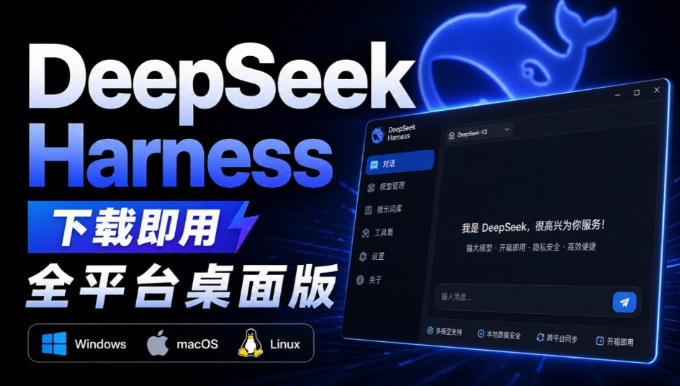 Github上近20万Stars，Harness现在可以双击运行使用了，Harness全平台桌面版-梦清研习社