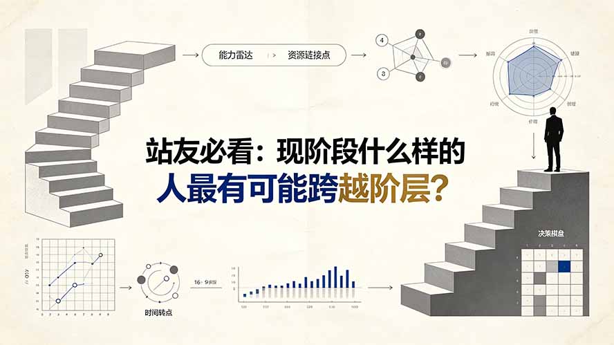 付费文章：站友必看：现阶段什么样的人最有可能跨越阶层?-梦清研习社