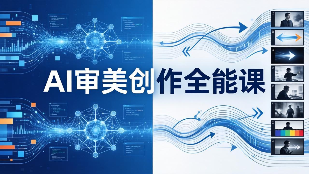 AI审美创作全能课：MJ+Seedance+模型训练+影视分镜+编剧，一站式掌握AI艺术创作-梦清研习社
