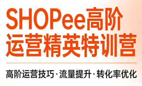 梦凡老师·Shopee虾皮高阶运营课程-梦清研习社