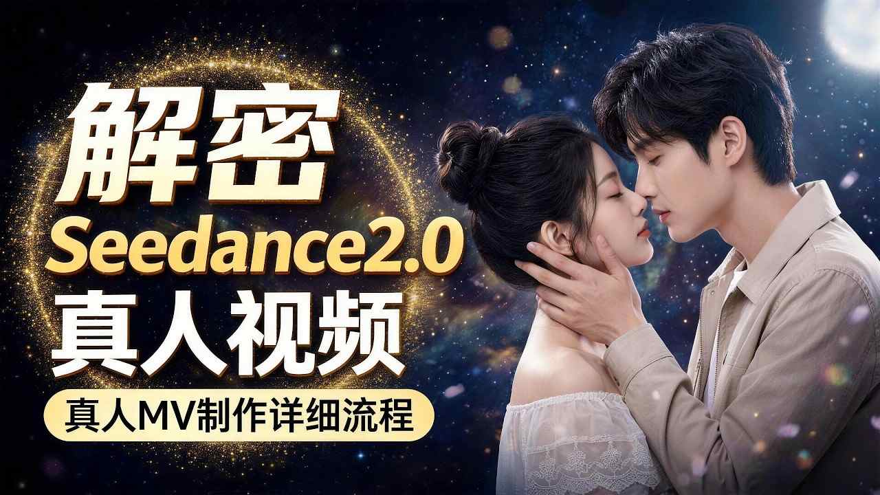 Seedance 2.0解密教程：零基础制作真人MV全流程-梦清研习社