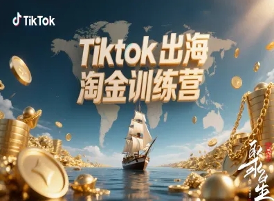 Tiktok出海淘金训练营,跨境电商TK实战变现-梦清研习社