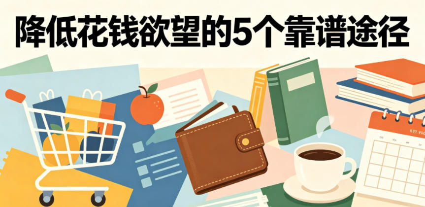 付费文章:降低花钱欲望的5个靠谱途径-梦清研习社