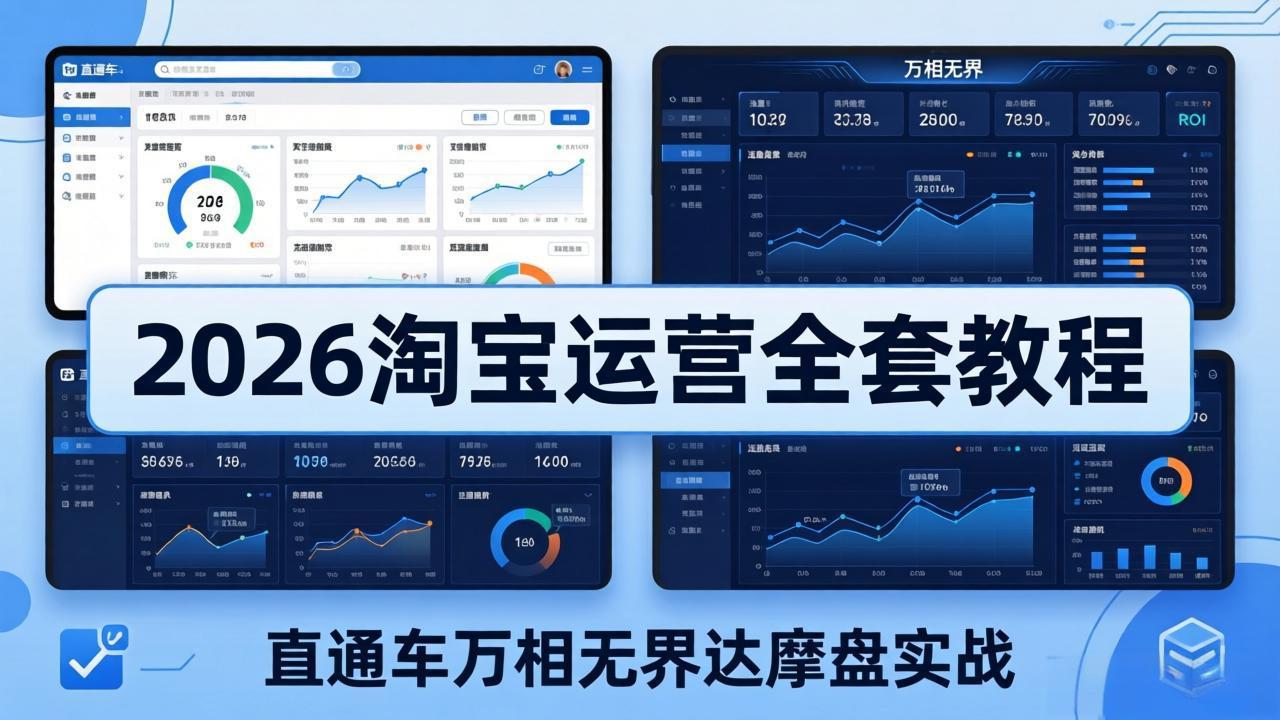 2026淘宝运营全套教程(更新5月3日-梦清研习社