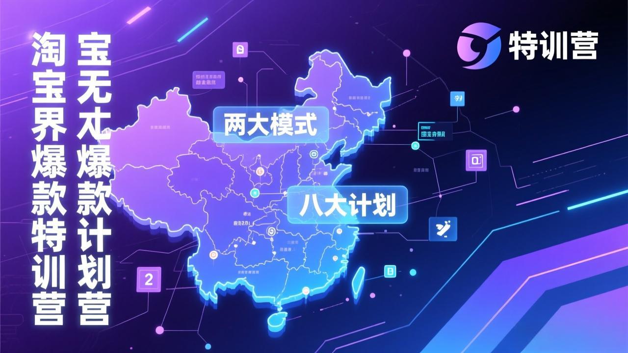 淘宝无界爆款训练营:2026年1月杭州线下高端集训课,3天构建两大模式八大计划体系-梦清研习社