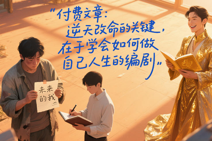 付费文章：逆天改命的关键，在于学会如何做自己人生的编剧-梦清研习社