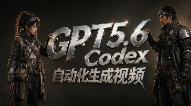 GPT5.6+Codex自动化视频生成：提示词设计×角色设定×封面海报×工作流思路，高效产出AI视频-梦清研习社