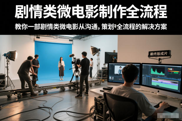 剧情类微电影制作全流程，教你一部剧情类微电影从沟通，策划到拍摄制作全流程的解决方案-梦清研习社
