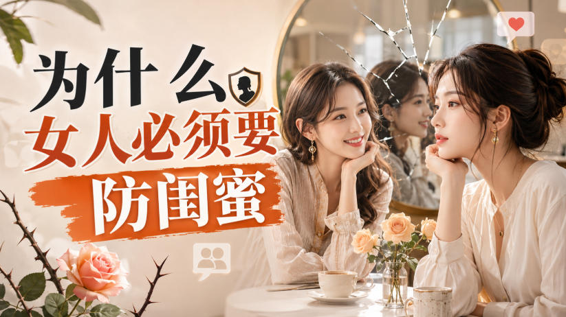 付费文章:为什么女人必须要防闺蜜-梦清研习社
