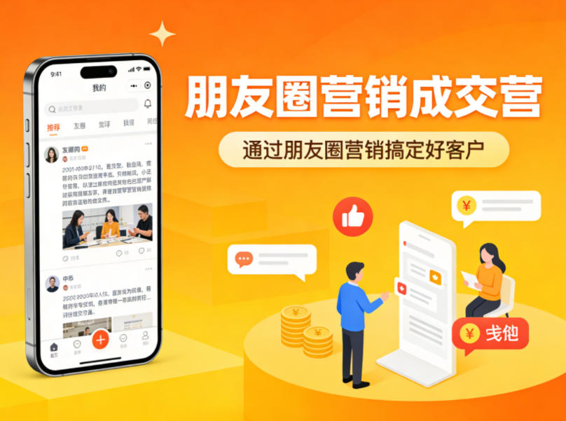 朋友圈营销成交营，通过朋友圈营销来搞定好客户-梦清研习社