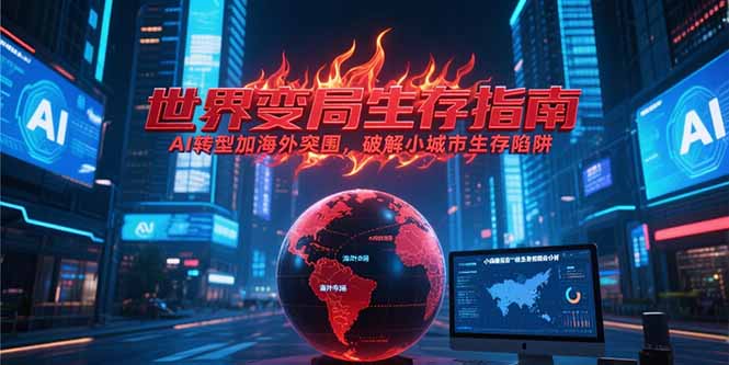 付费文章《世界变局生存指南，AI转型加海外突围，破解小城市生存陷阱》-梦清研习社