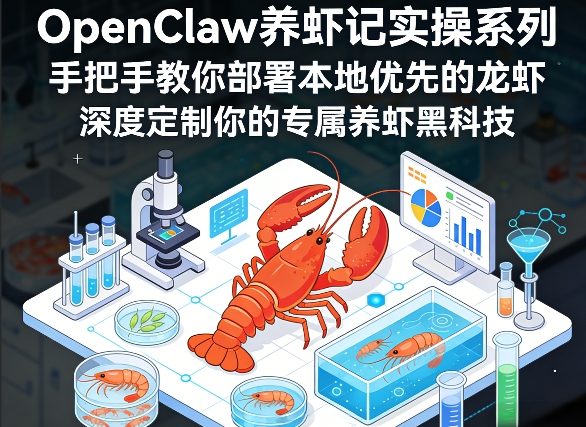 OpenClaw养虾记实操系列，手把手教你部署本地优先的龙虾，深度定制你的专属养虾黑科技-梦清研习社