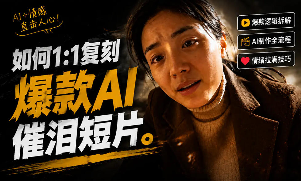 豆包+Gemini生成真人AI短剧-拆解复刻百万爆款第一人称短片，一站式讲透爆款复刻全流程-梦清研习社