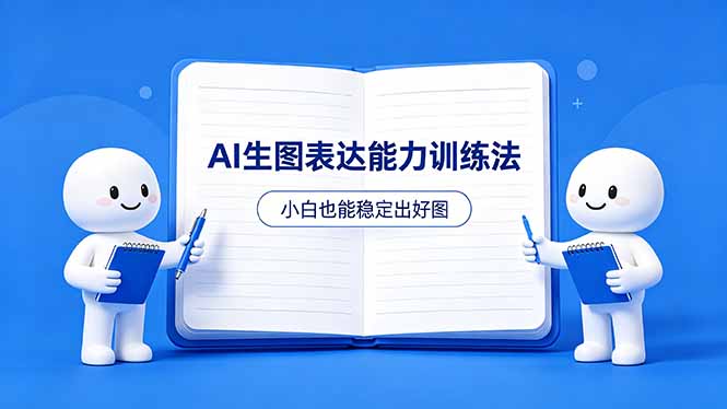 AI生图不是做漂亮图，而是表达能力。这套方法让小白也能稳定出好图-梦清研习社