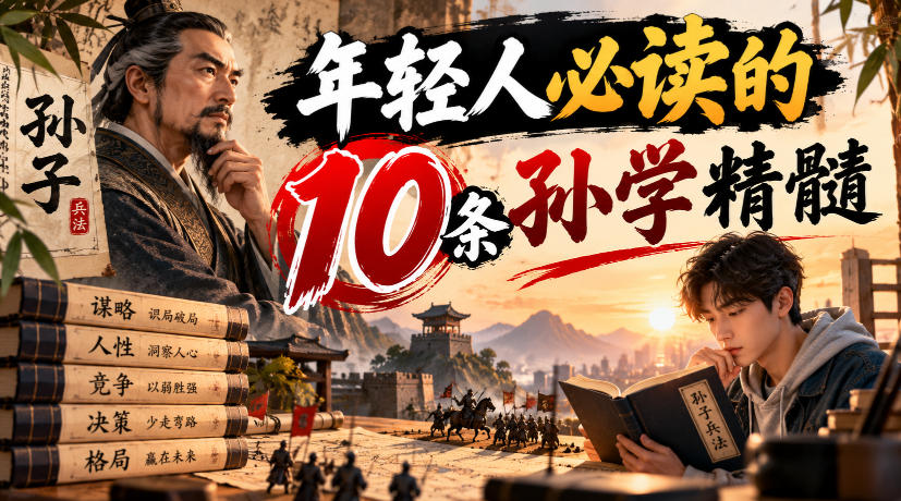 某公众号付费文章：年轻人必读的10条孙学精髓-梦清研习社