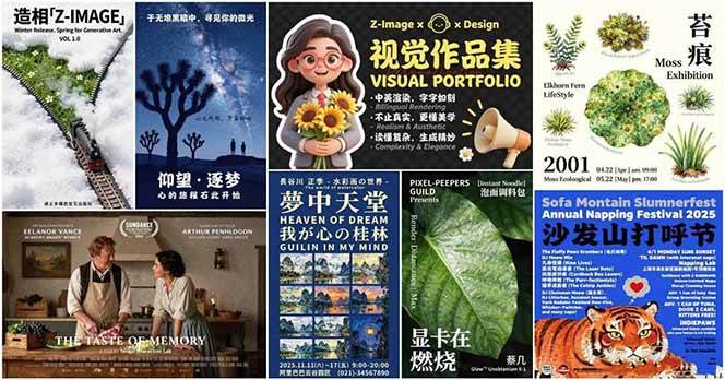 图片[3]-Z-Image – 逼真照片级文生图神器 WebUI+ComfyUI工作流 一键整合包-梦清研习社