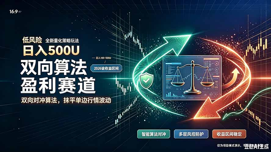算法对冲/EA量化，日入500刀，躺着赚钱！你把它当做“自动提款机”，它把你就爆了-梦清研习社