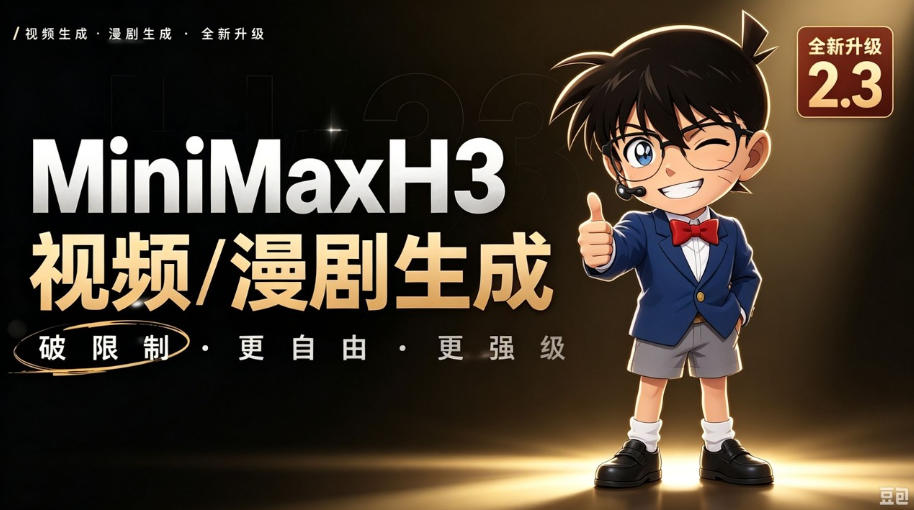 【MiniMaxH3一键懒人整合包】AI视频/漫剧生成工具，支持30_40_50显卡，ComfyUI整合包安装部署！最低8g显存也能跑！-梦清研习社