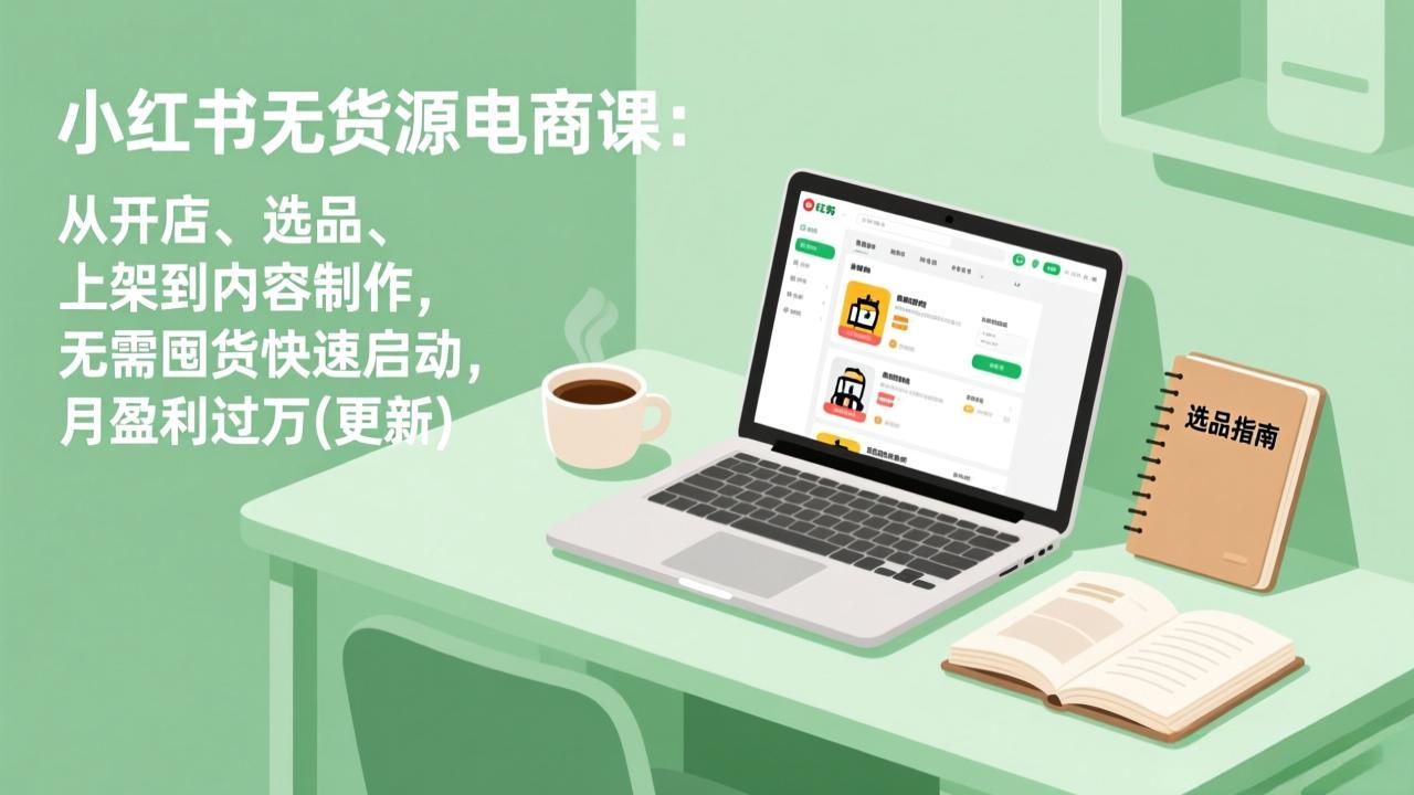 小红书无货源电商课(5月12更新-梦清研习社