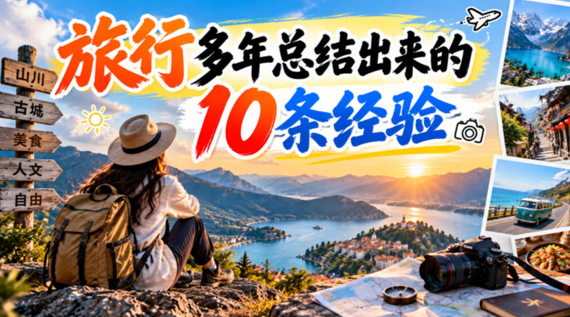 付费文章：旅行多年总结出来的10条经验-梦清研习社