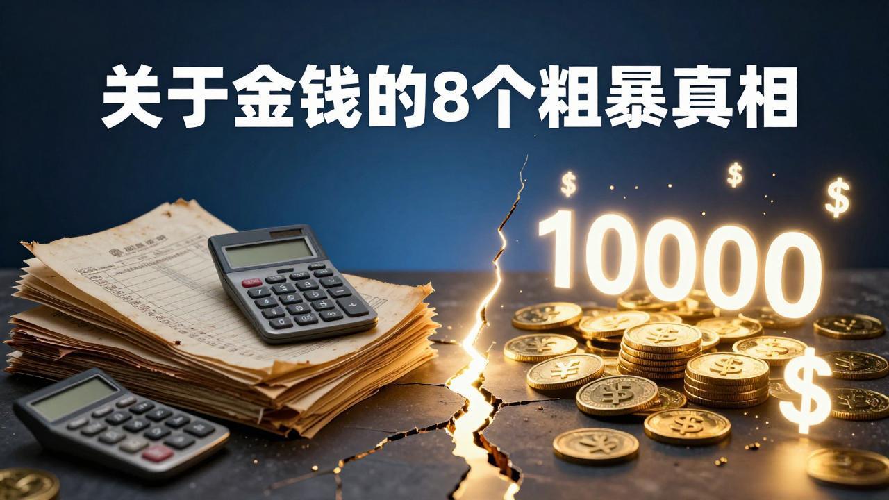 付费文章：关于金钱的 8 个粗暴真相，彻底重塑你的赚钱思维与财富认知-梦清研习社