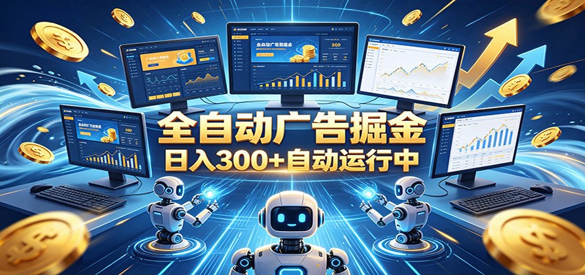 自动广告G机，日入300+，正规平台，广告浏览获益，时间自由，适合各类人群日常增收-梦清研习社