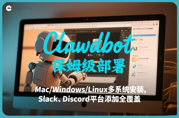 Clawdbot保姆级部署，从入门介绍、Mac/Windows/Linux多系统安装，到Slack、Discord平台添加全覆盖-梦清研习社