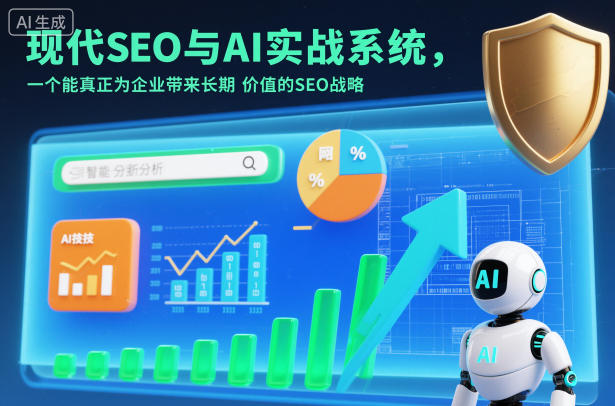 现代SEO与AI实战系统，一个能真正为企业带来长期价值的SEO战略(英语+中文字幕)-梦清研习社