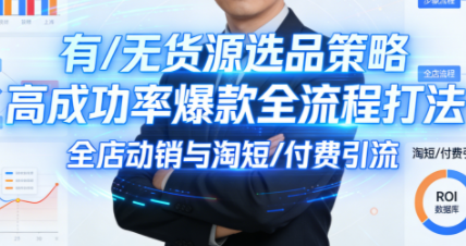 子鹏讲电商·淘宝私家班(更新2026)-梦清研习社