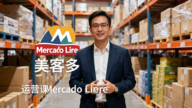 2025美客多Mercado Libre运营课：账号注册/产品上传/促销活动/自发货模式-梦清研习社