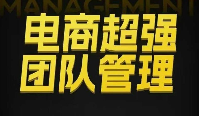 电商超强团队管理,组织绩效,到用人执行,分权合伙-梦清研习社