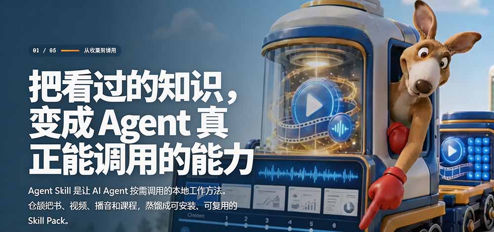 图片[2]-全网走红！GitHub上6.7K Star的开源项目，把任何书、长视频、播客蒸馏成AI工具，值得收藏 cangjie-skill-梦清研习社