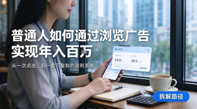 2026最新技术,24小时全自动浏览广告,全网独家项目,单台设备日入200+新手小白可快速上手,支持实地学习实地考察【揭秘】-梦清研习社