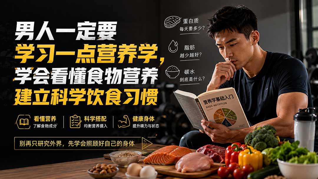 付费文章：男人一定要学习一点营养学，学会看懂食物营养建立科学饮食习惯-梦清研习社