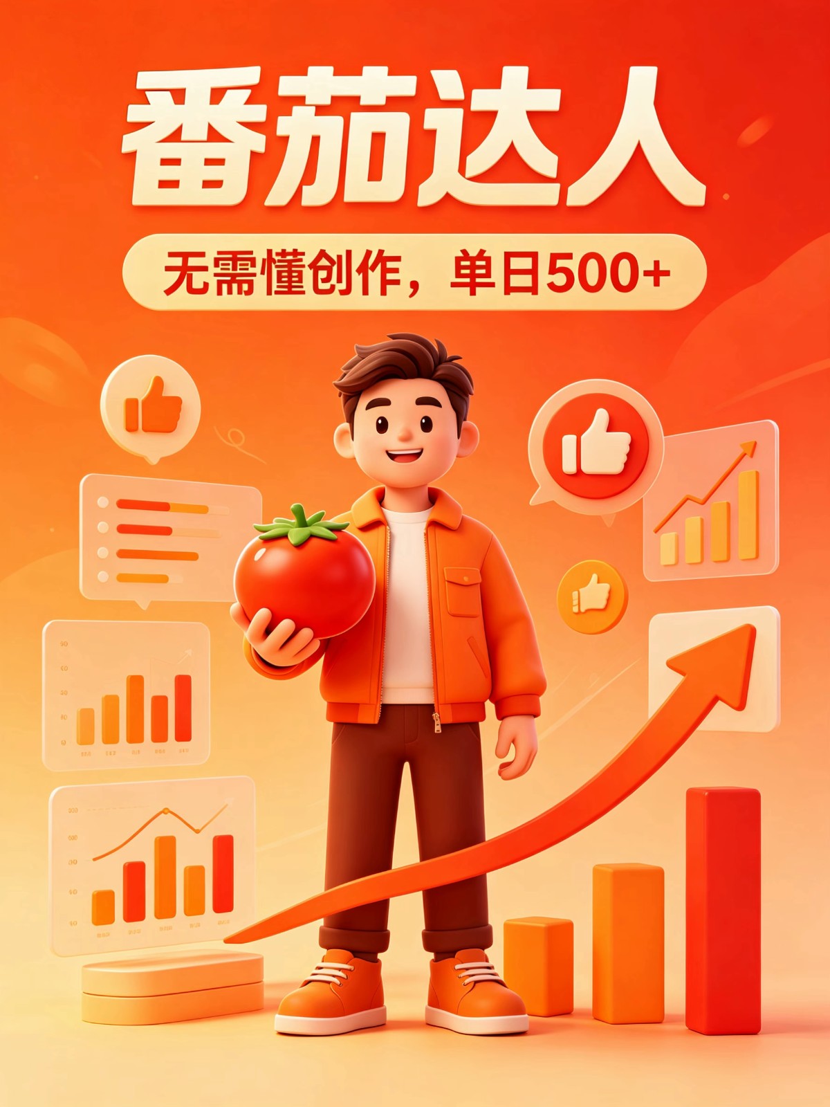 番茄小说达人全自动变现，普通人轻松日入500+-梦清研习社