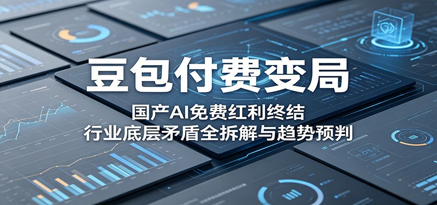 豆包付费变局：国产AI免费红利终结，行业底层矛盾全拆解与趋势预判-梦清研习社